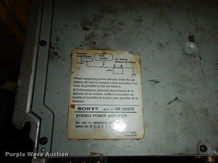 image for item EC9974 Audio equipment