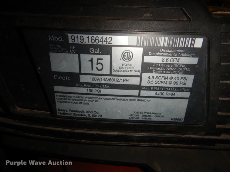 image for item EC9988 Air compressors