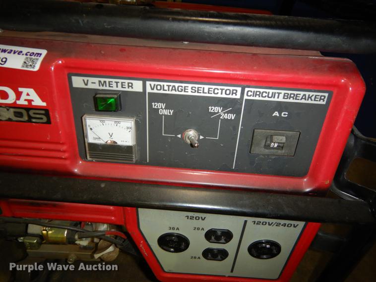 image for item EC9989 Honda EM5000S generator