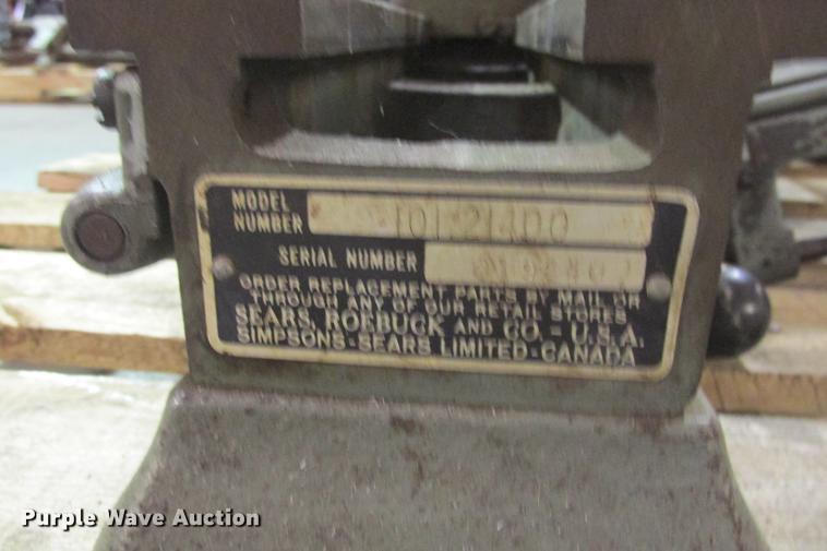 image for item EH9751 Craftsman 101.21400 metal lathe