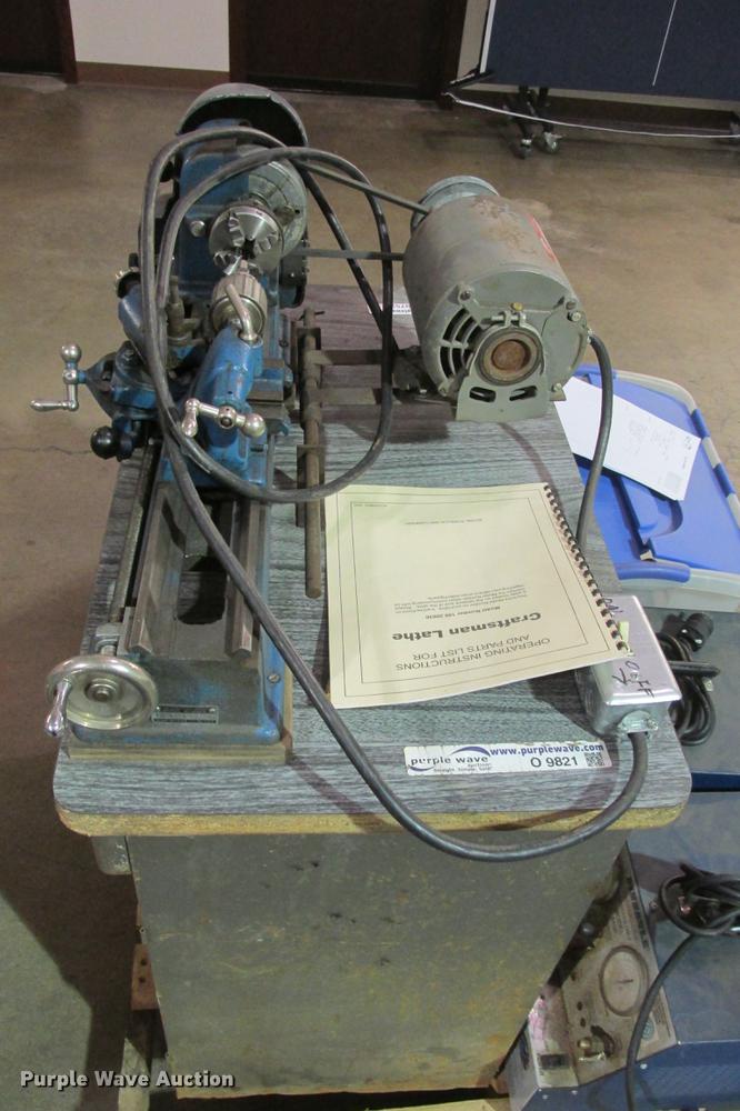 image for item EH9752 Craftsman 109.20630 metal lathe