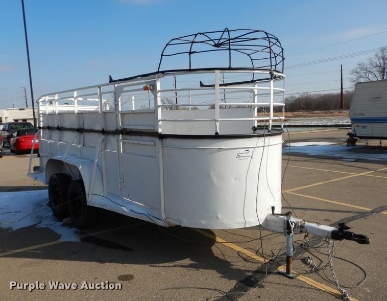 image for item J5547 1970 Hale livestock trailer