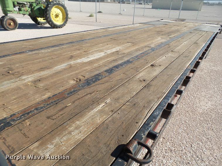 image for item BJ9860 2013 Maxey equipment trailer