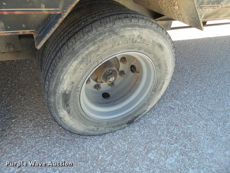 image for item BJ9860 2013 Maxey equipment trailer