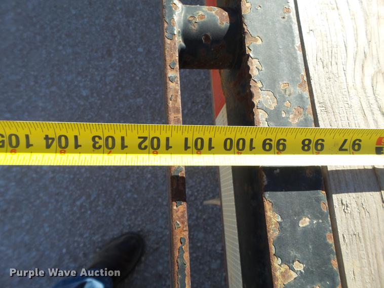 image for item BJ9860 2013 Maxey equipment trailer