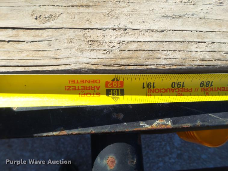 image for item BJ9860 2013 Maxey equipment trailer