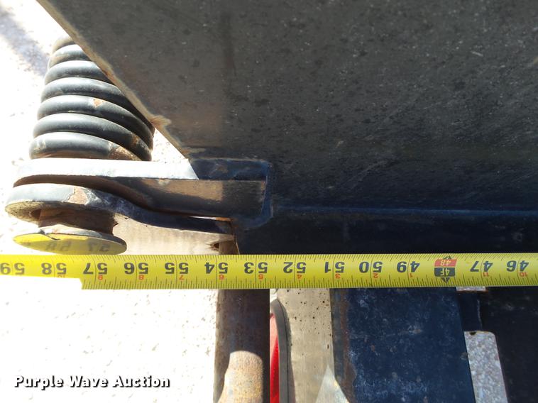 image for item BJ9860 2013 Maxey equipment trailer