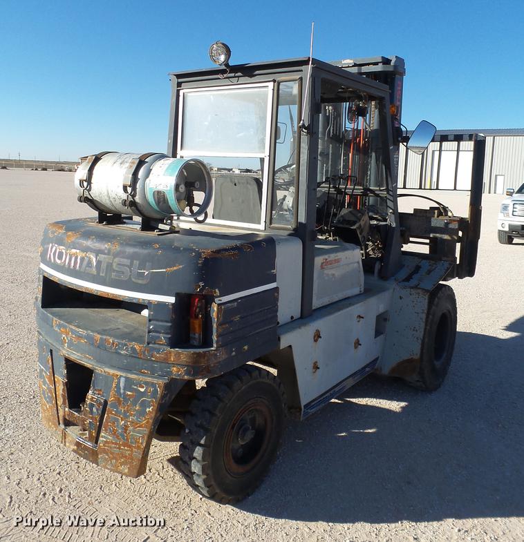 image for item BJ9876 Komatsu FG40T rough terrain forklift