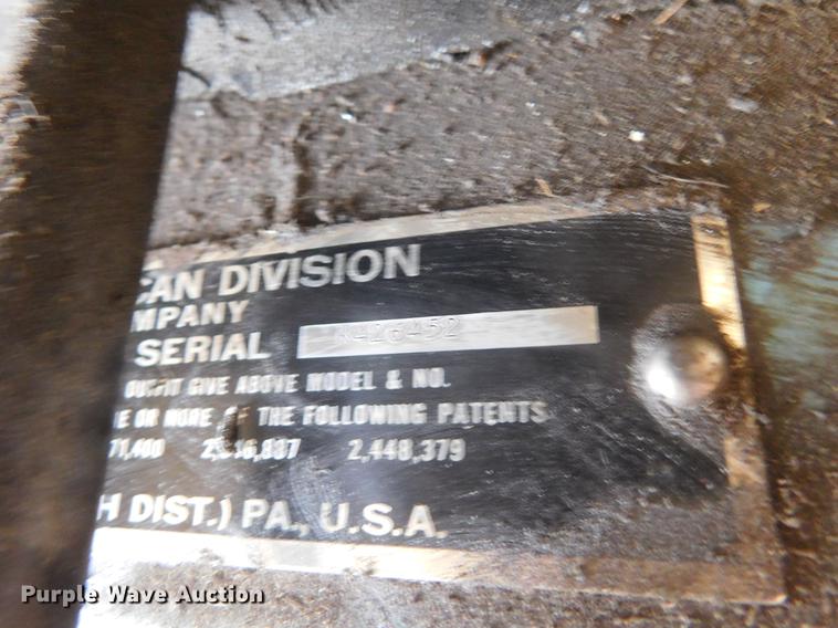 image for item BU9544 Kellog American air compressor