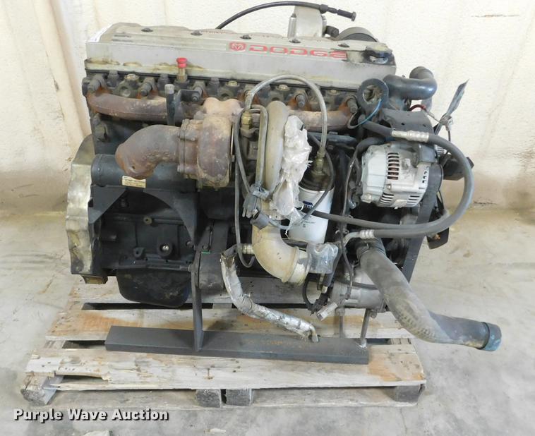 image for item BU9547 Cummins 5.9L L6 24V turbo diesel engine
