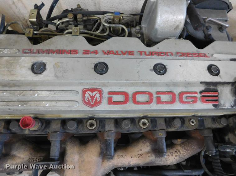 image for item BU9547 Cummins 5.9L L6 24V turbo diesel engine