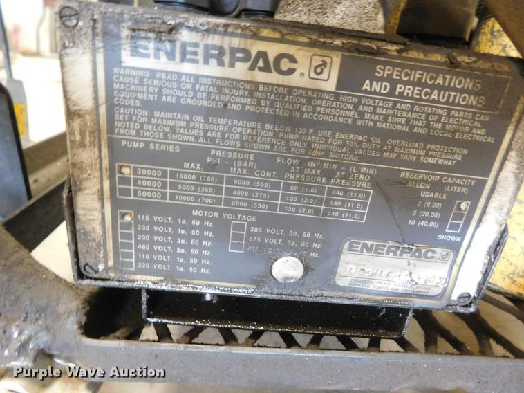 image for item BU9550 Enerpac C6K1.7EZ8E Series 3000 hydraulic power pack