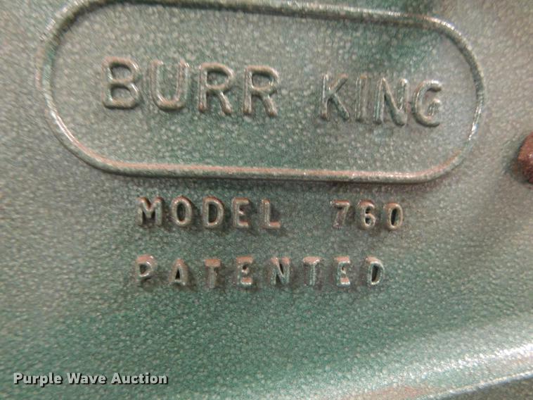 image for item BU9551 Burr King 760 belt sander