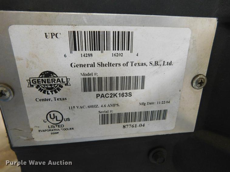 image for item BU9559 (2) Port-a-Cool units