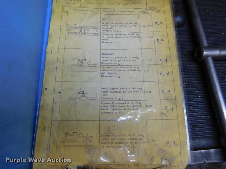 image for item BU9562 Lansing-G Timco lathe