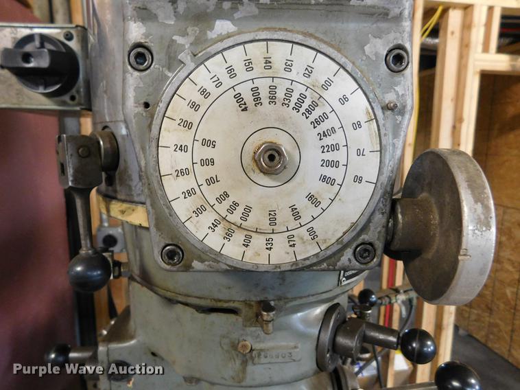 image for item BU9563 Bridgeport milling machine