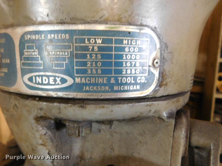 image for item BU9565 Index 745 milling machine