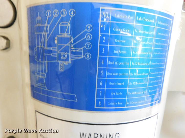 image for item BU9566 2015 KBC 23032X10 radial drill