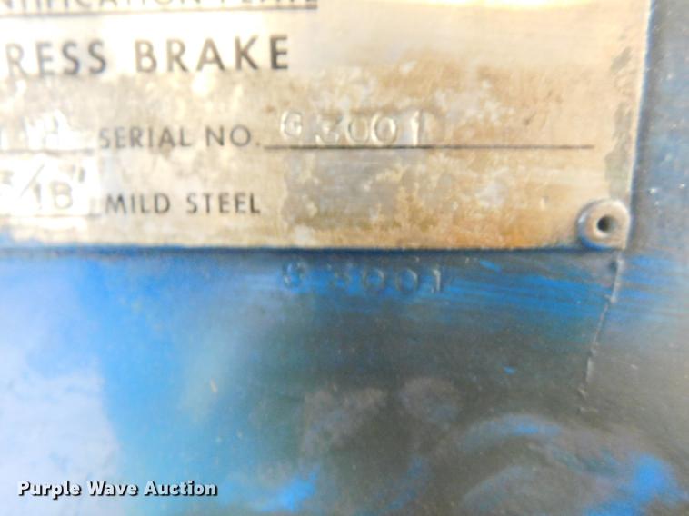 image for item BU9568 1990 Hydra Power DH20014H press brake