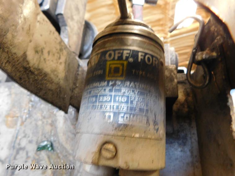 image for item BU9569 Shop built roll press