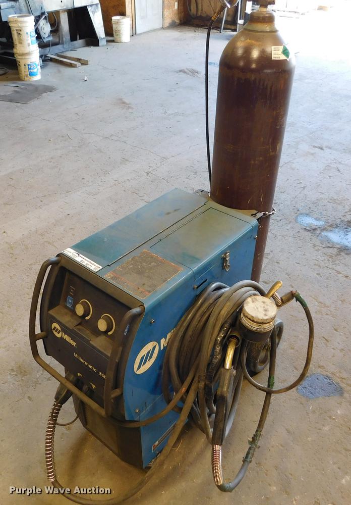 image for item BU9571 Miller Millermatic 350P wire feed welder