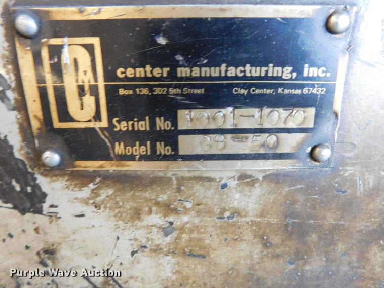 image for item BU9575 Center GB-50 metal muncher
