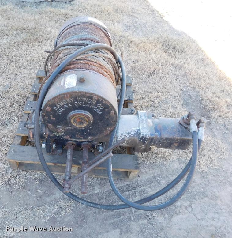 image for item BU9579 Ramsey hydrualic winch