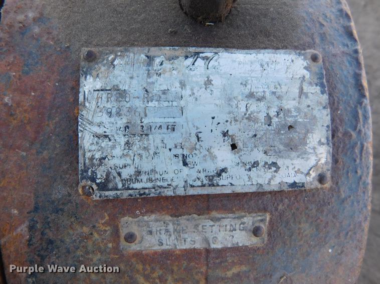 image for item BU9579 Ramsey hydrualic winch