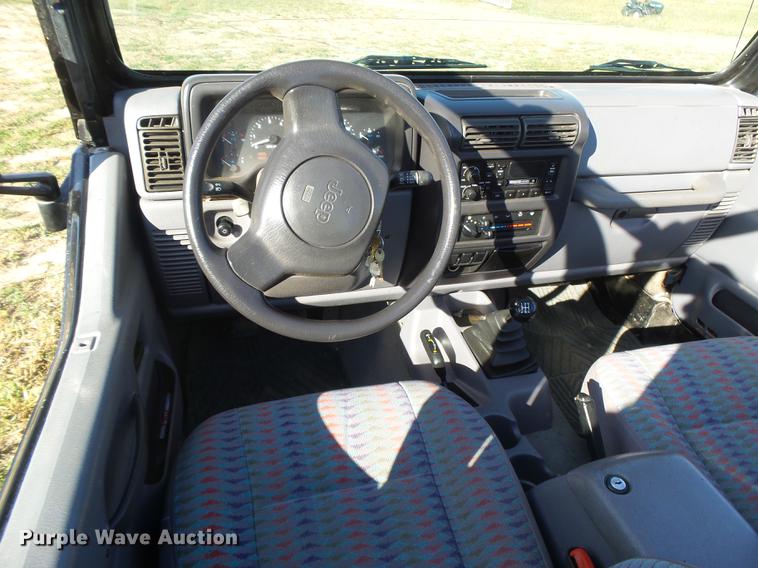 image for item DC3785 1997 Jeep Wrangler SUV