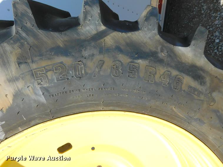 image for item DC8424 (4) Firestone 520/85R46 Deep Tread tires