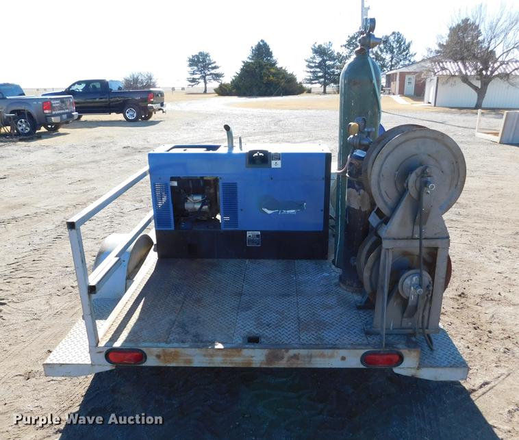 image for item DC8438 Shop built welding trailer