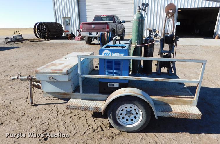 image for item DC8438 Shop built welding trailer