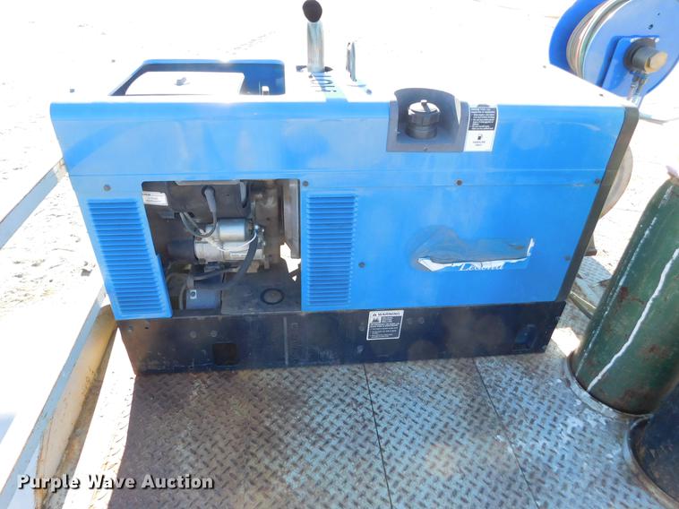 image for item DC8438 Shop built welding trailer