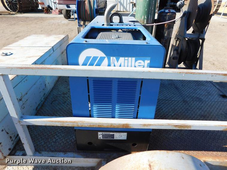 image for item DC8438 Shop built welding trailer