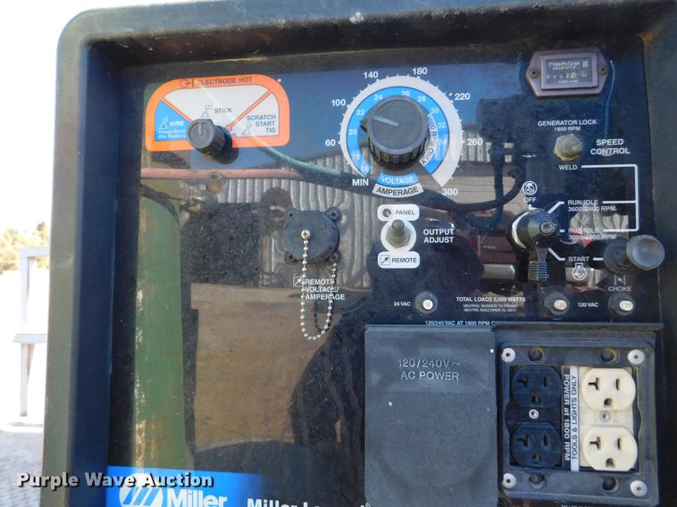 image for item DC8438 Shop built welding trailer