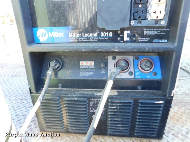 image for item DC8438 Shop built welding trailer