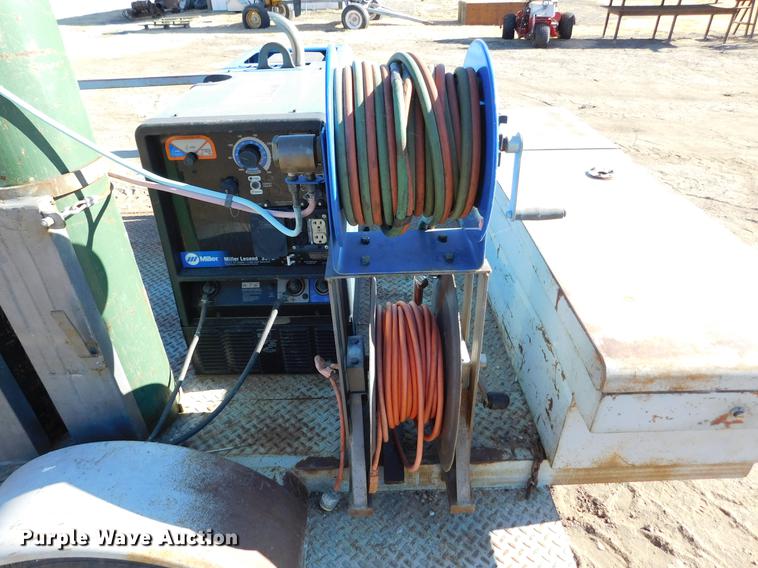 image for item DC8438 Shop built welding trailer