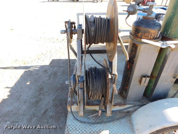 image for item DC8438 Shop built welding trailer