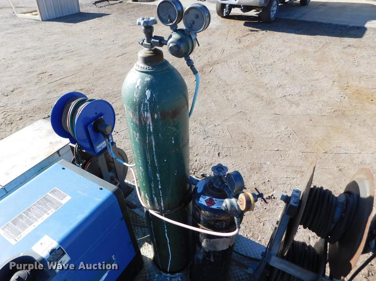 image for item DC8438 Shop built welding trailer