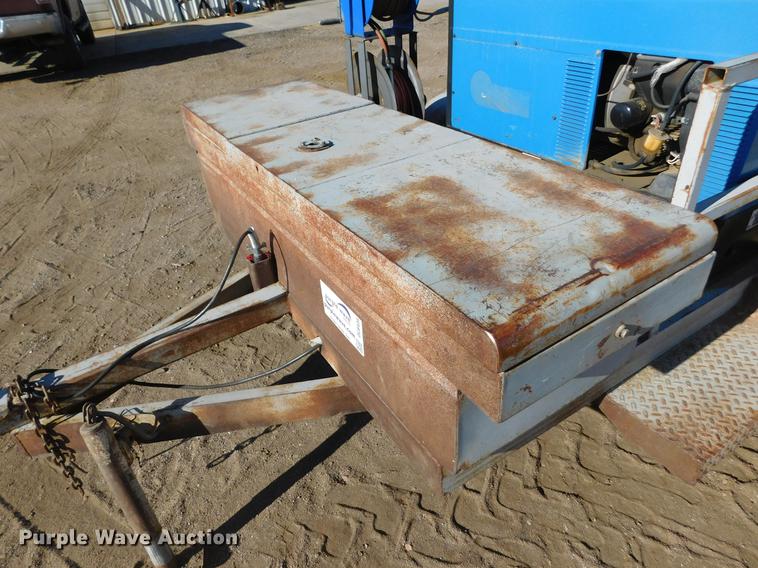 image for item DC8438 Shop built welding trailer