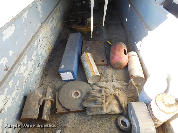 image for item DC8438 Shop built welding trailer