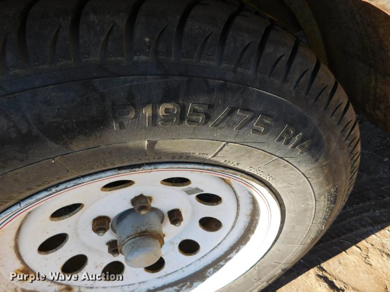 image for item DC8438 Shop built welding trailer