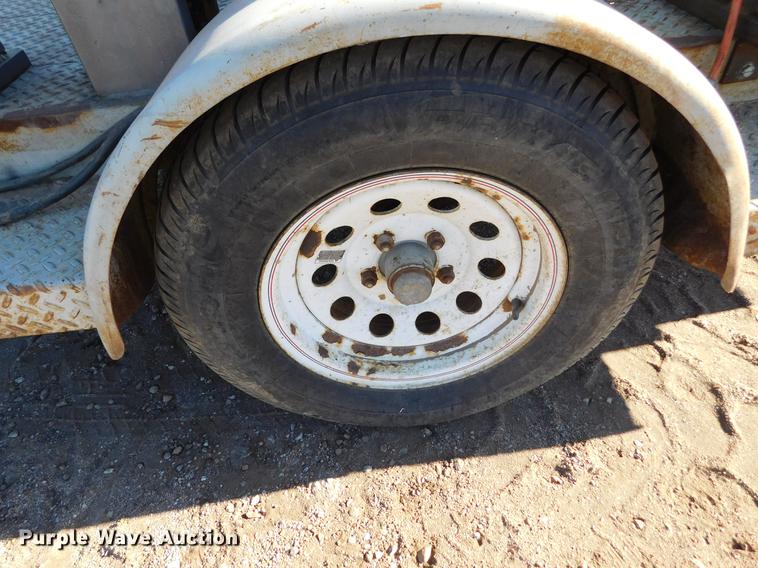 image for item DC8438 Shop built welding trailer