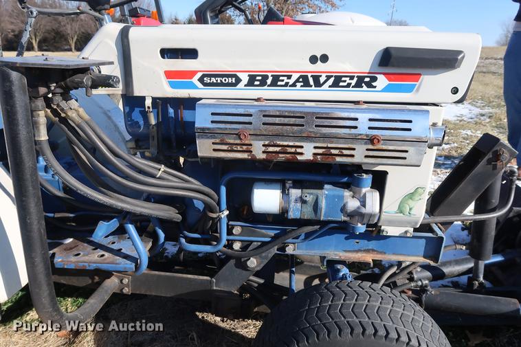 image for item DD9536 Satoh Beaver tractor