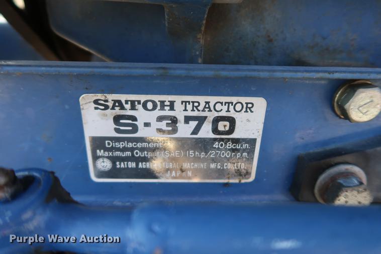 image for item DD9536 Satoh Beaver tractor