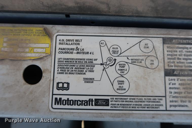 image for item DD9549 1998 Ford Ranger pickup truck