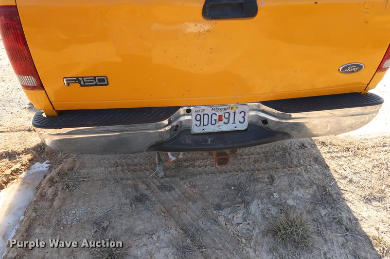 image for item DD9556 2001 Ford F150 pickup truck