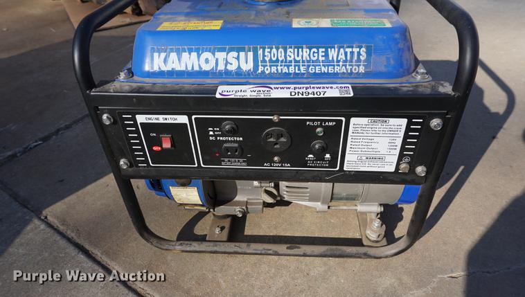 image for item DN9407 Kamatsu generator