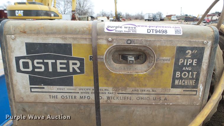 image for item DT9498 Oster 555UT pipe and bolt threader