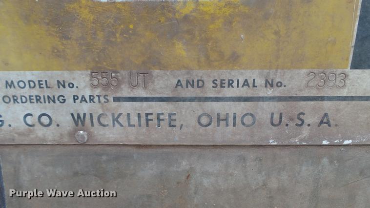 image for item DT9498 Oster 555UT pipe and bolt threader